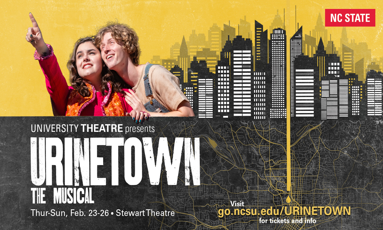 University Theatre Presents “Urinetown, The Musical” | TriangleSings